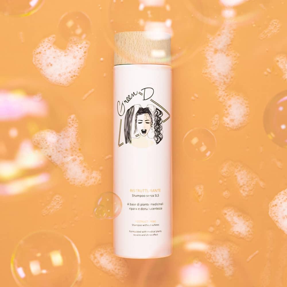 Shampoing restructurant Glow up Green-D
